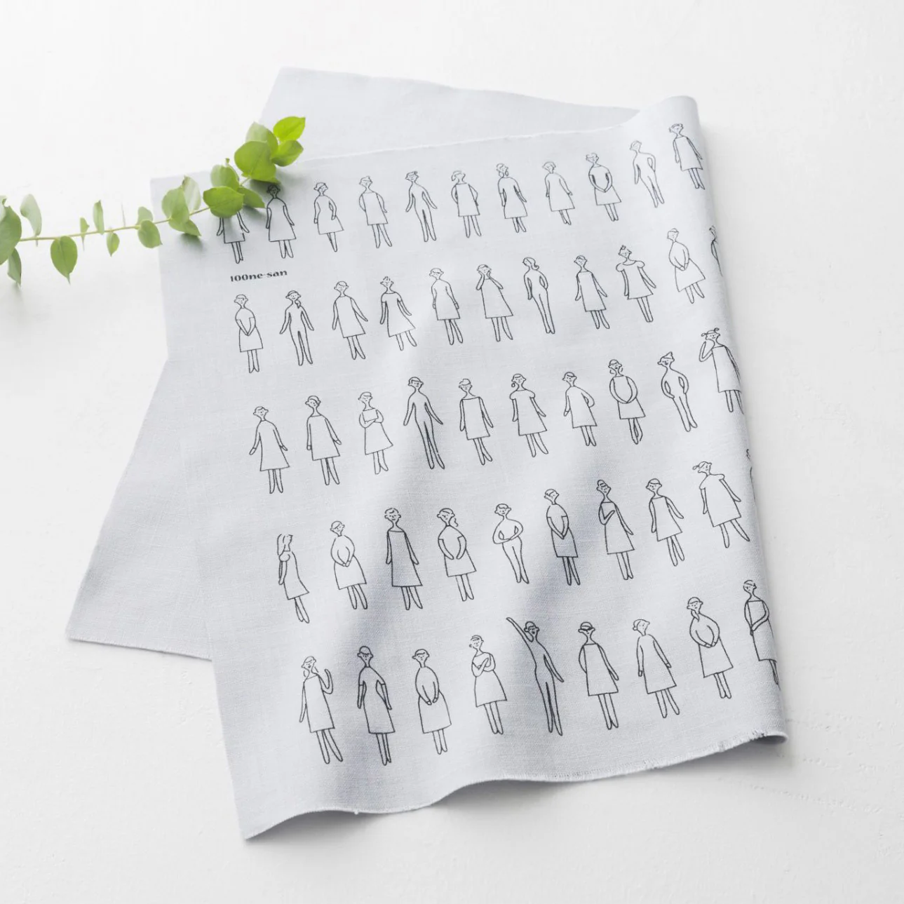 100 Ladies Printed Embroidery Fabric - Image 3