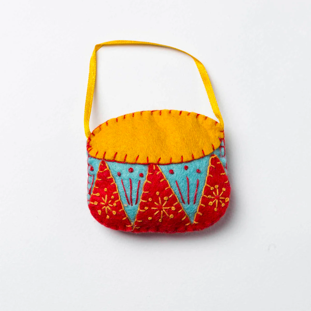 12 Days of Christmas Felt Ornament Kit - Drum - Image 3