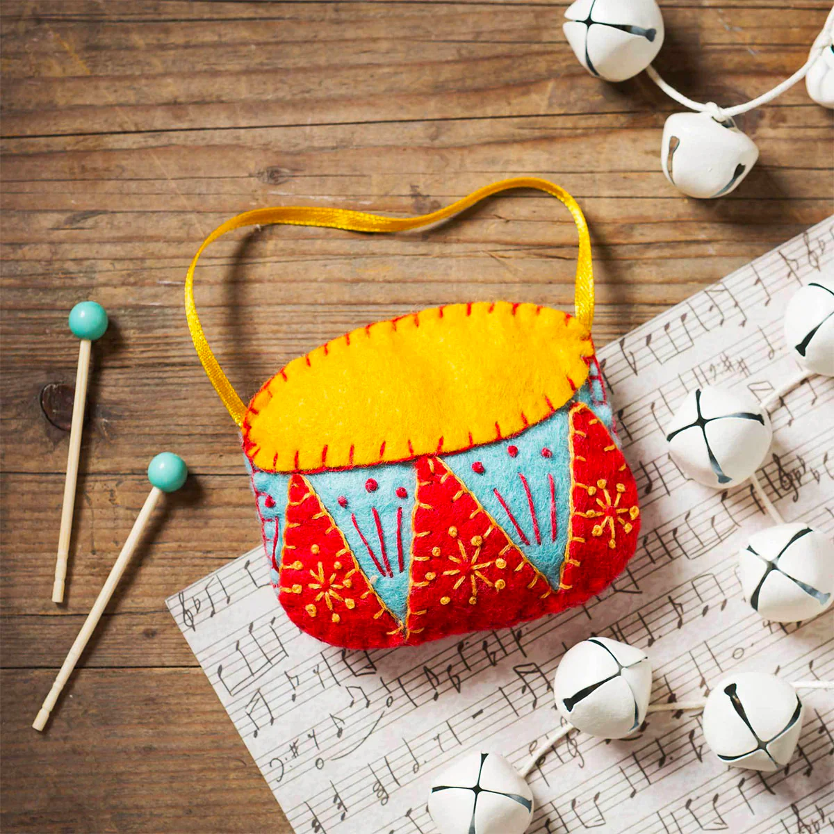 12 Days of Christmas Felt Ornament Kit - Full Set - Image 14