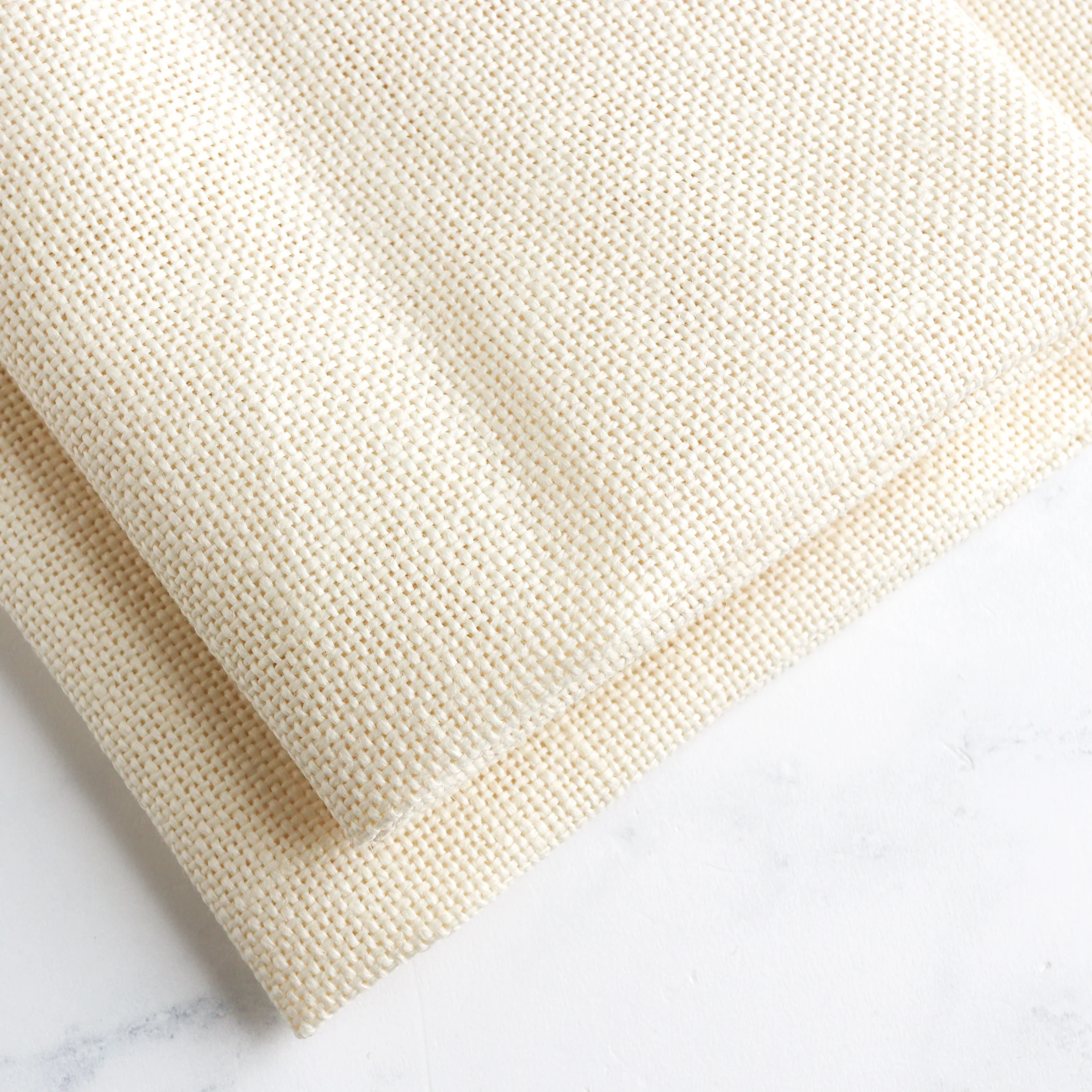 20-count Cork Linen Cross Stitch Fabric - Cream - Image 2