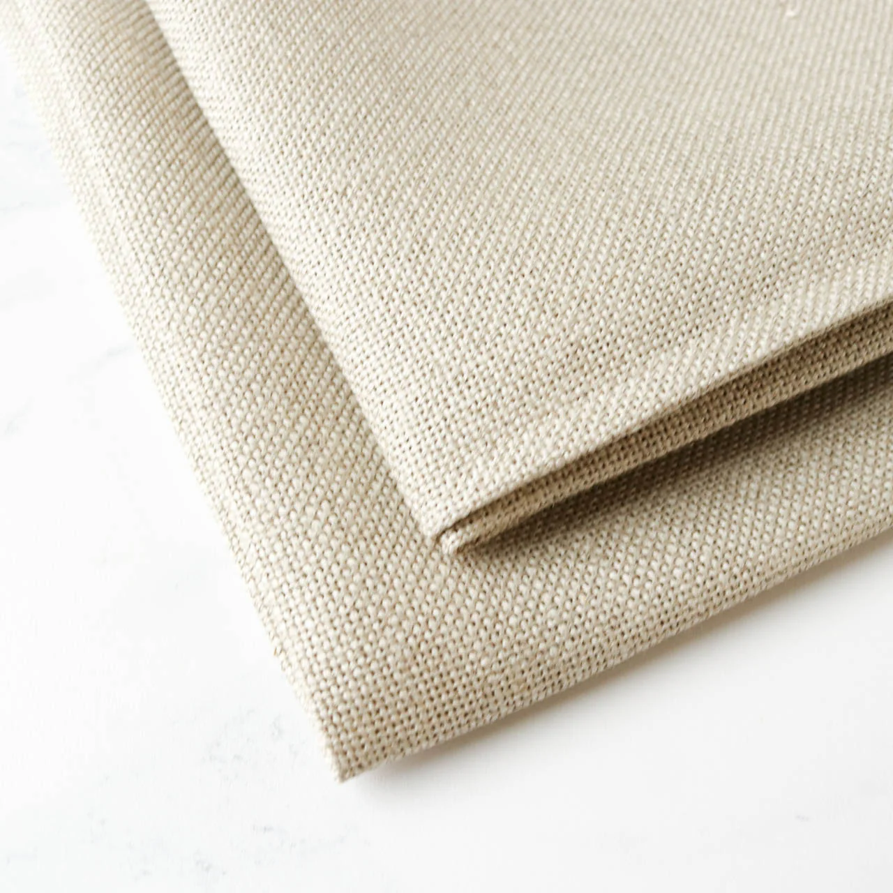 20-count Cork Linen Cross Stitch Fabric - Natural/Raw