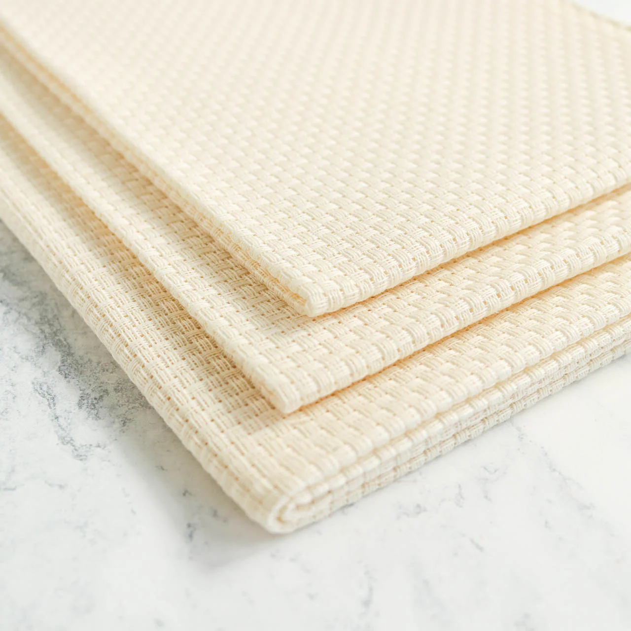6-count Aida Cross Stitch Fabric - Ivory - Image 2