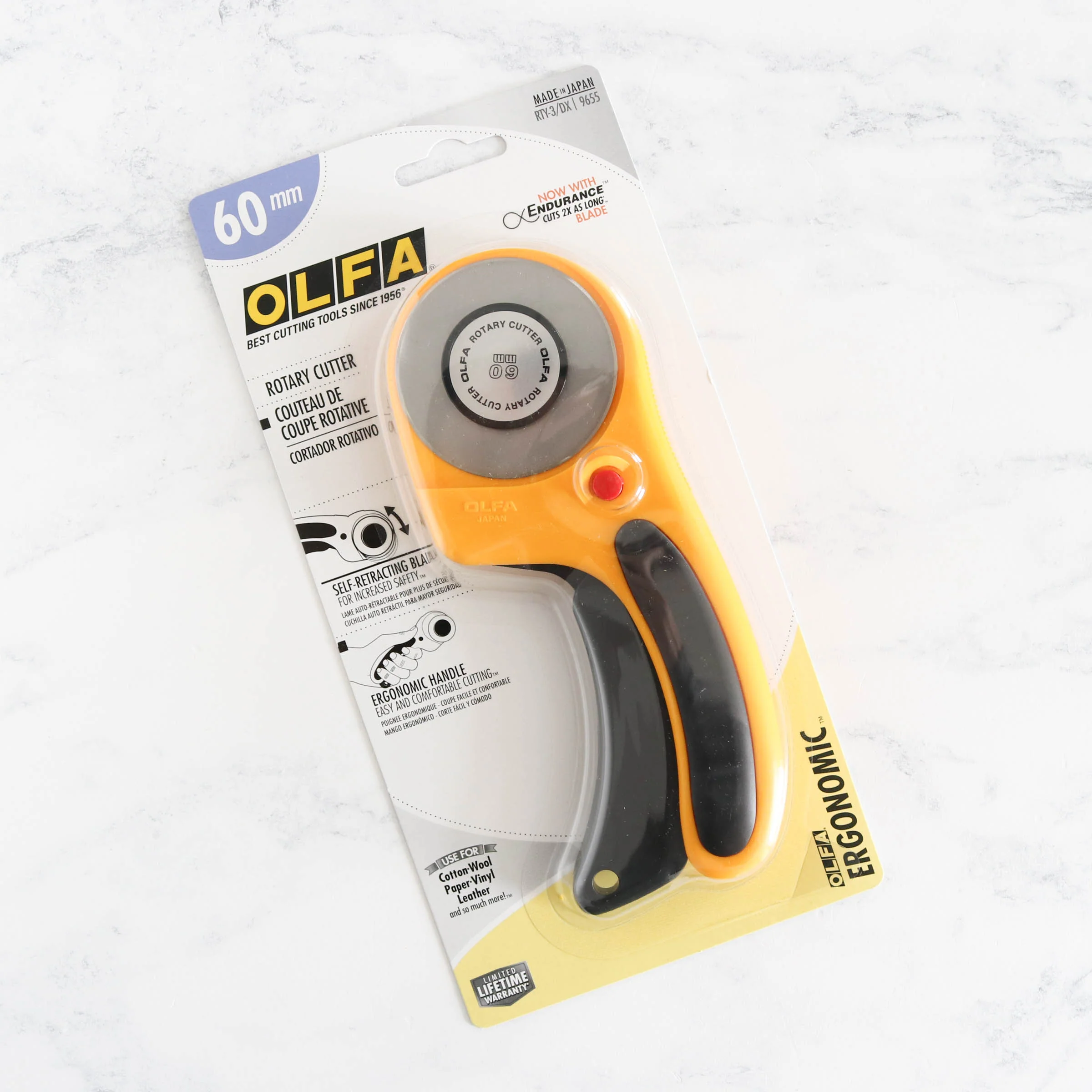60mm OLFA Rotary Cutter - Image 2
