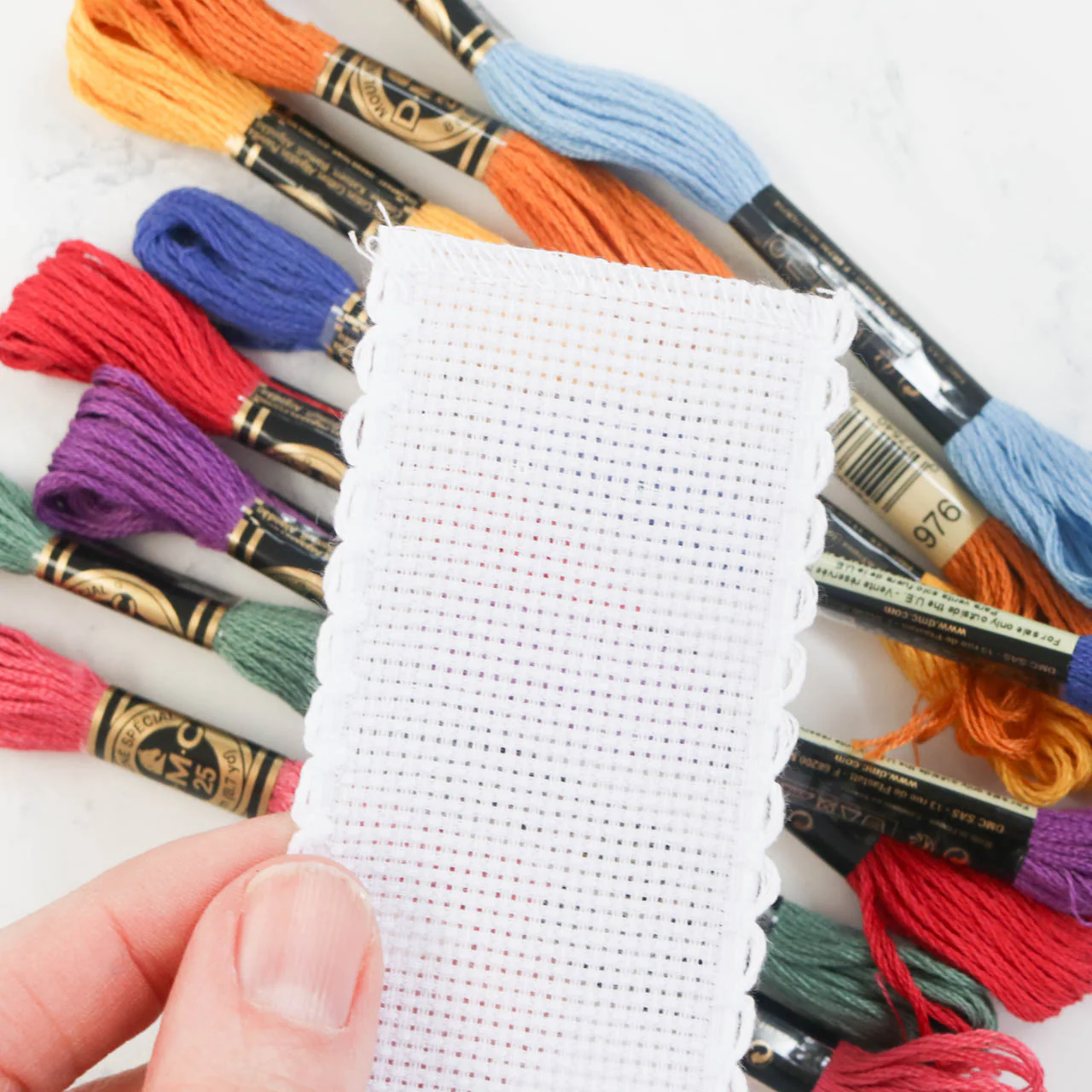 Aida Pre-Finished Lace Edge Bookmark - Image 5