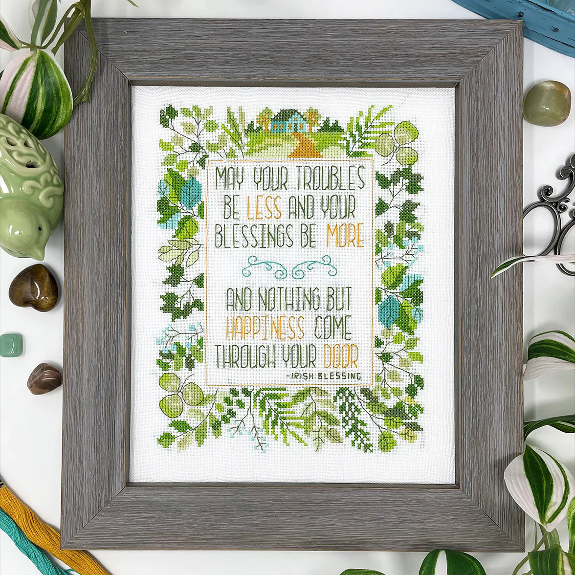 An Irish Blessing Cross Stitch Pattern
