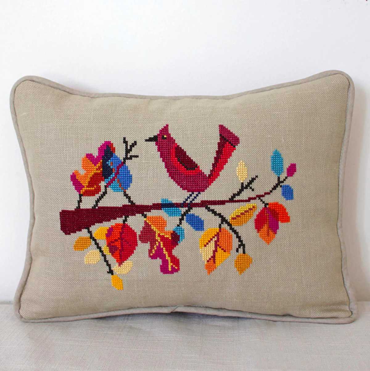 Autumn Bird Cross Stitch Pattern - Image 3