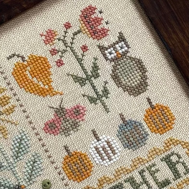 Autumn Doodles Cross Stitch Pattern - Image 2