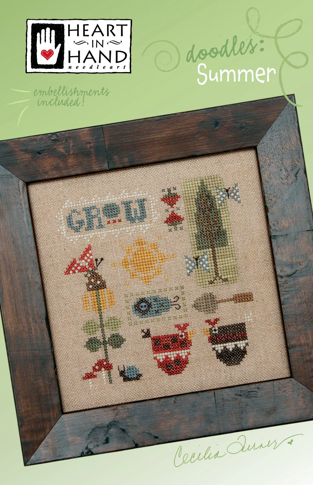 Autumn Doodles Cross Stitch Pattern - Image 4