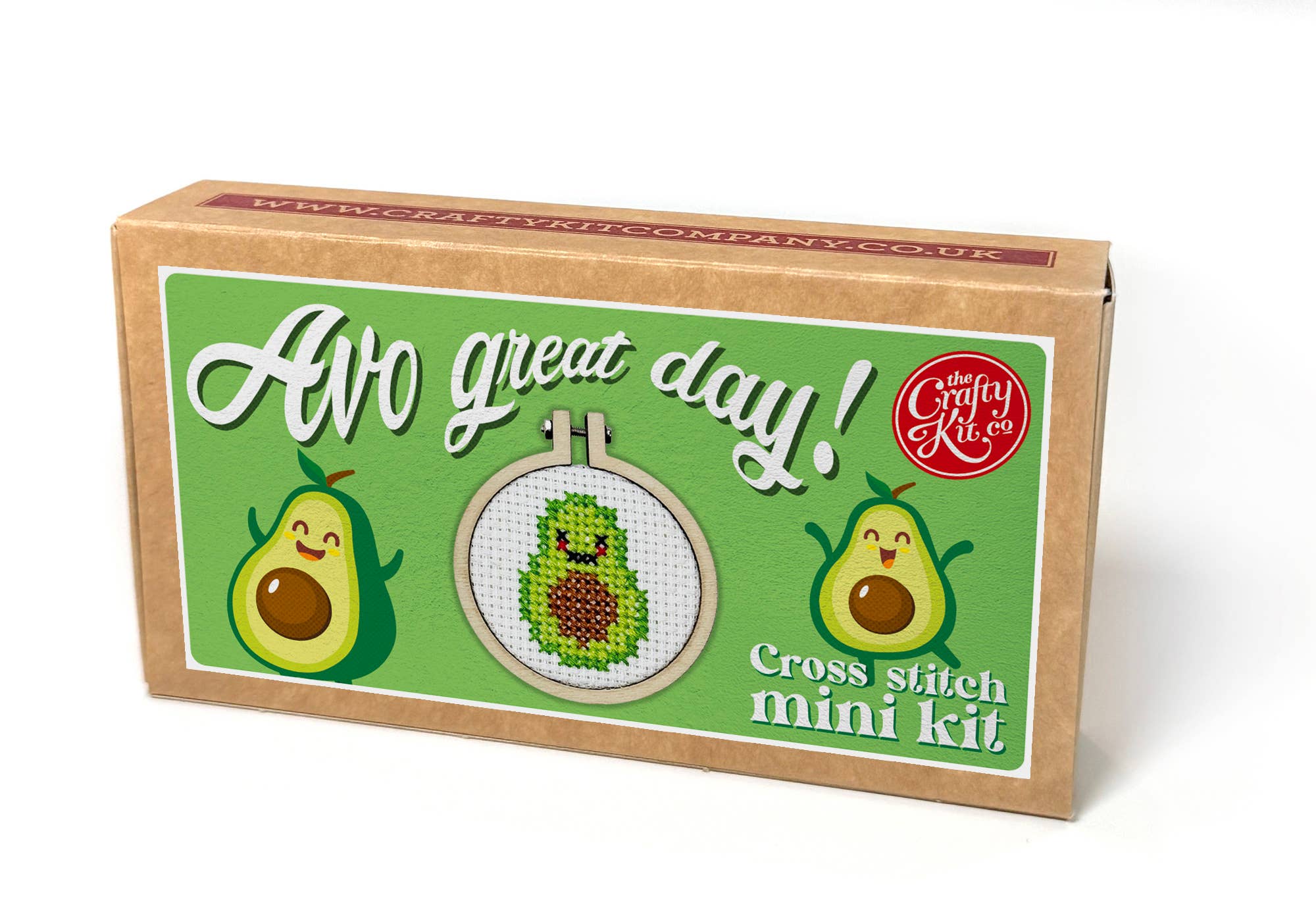 Matchbox Mini Cross Stitch Kit - Avo Great Day - Image 3