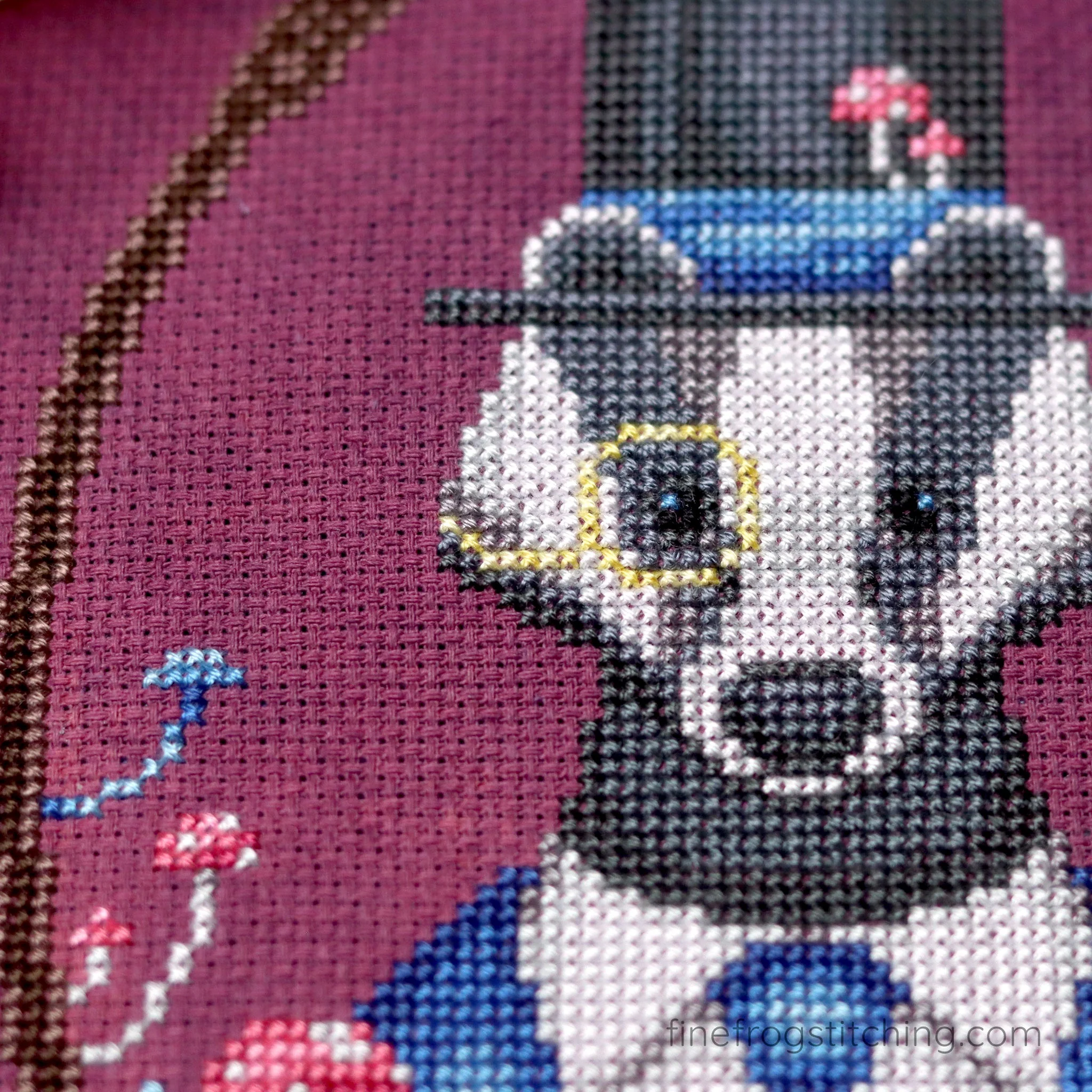 Badger Gentleman Cross Stitch Pattern - Image 2