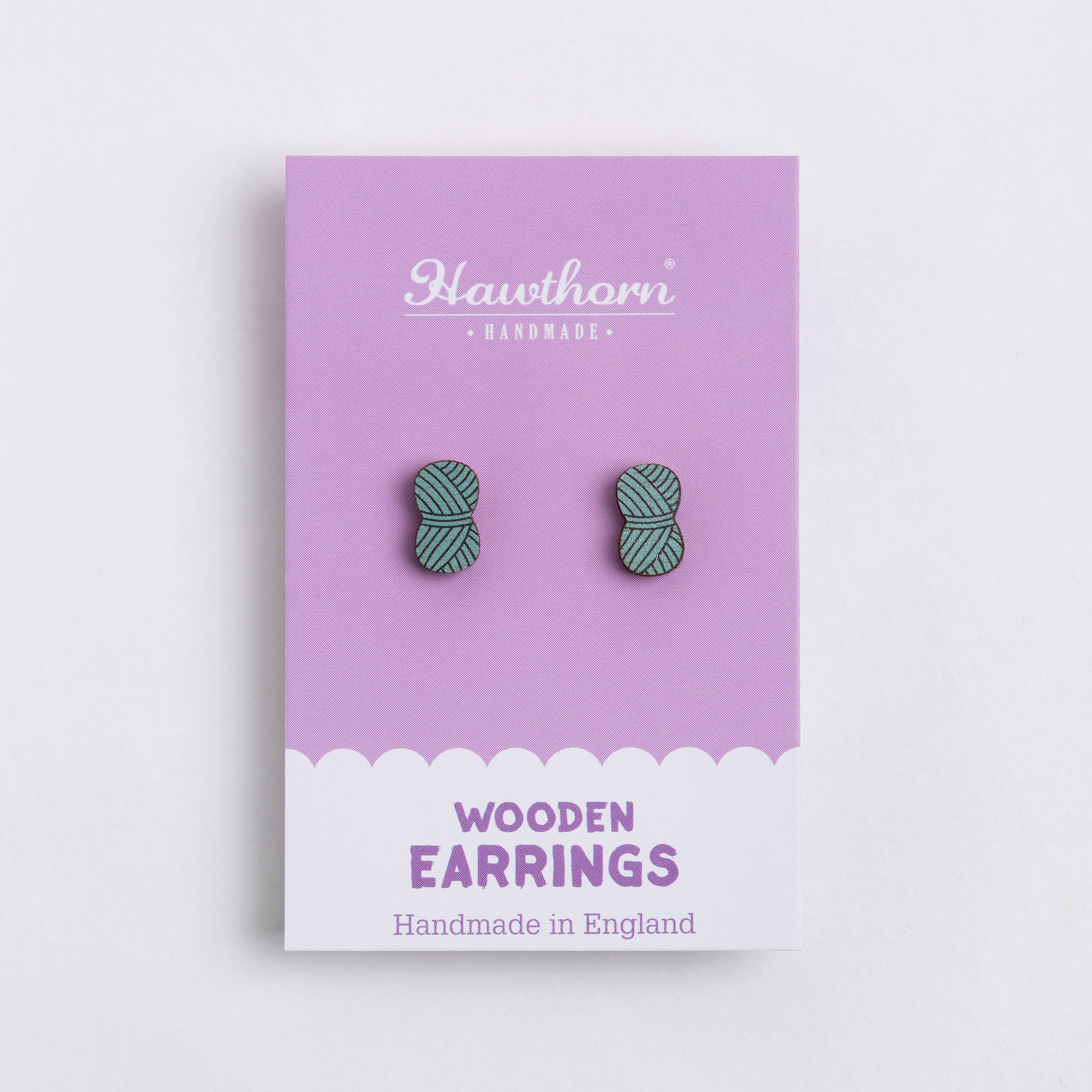 Crafty Earrings - Ball of Yarn - Image 3