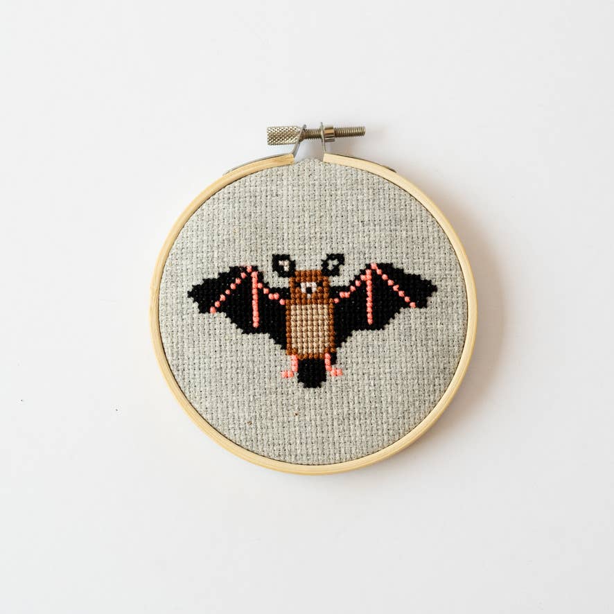 Bat Beginner Cross Stitch Kit - Image 3