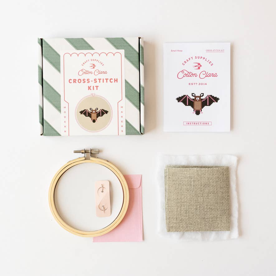 Bat Beginner Cross Stitch Kit - Image 4