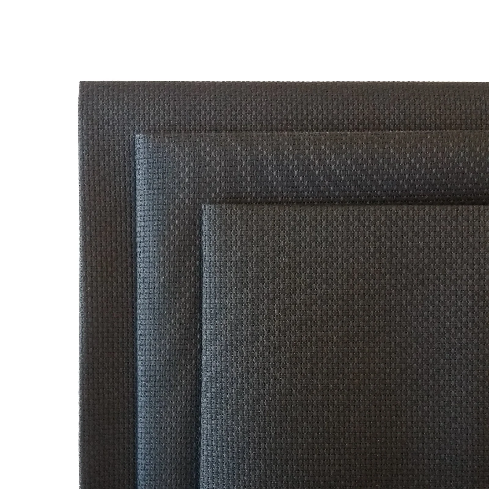 Black Aida Cross Stitch Fabric