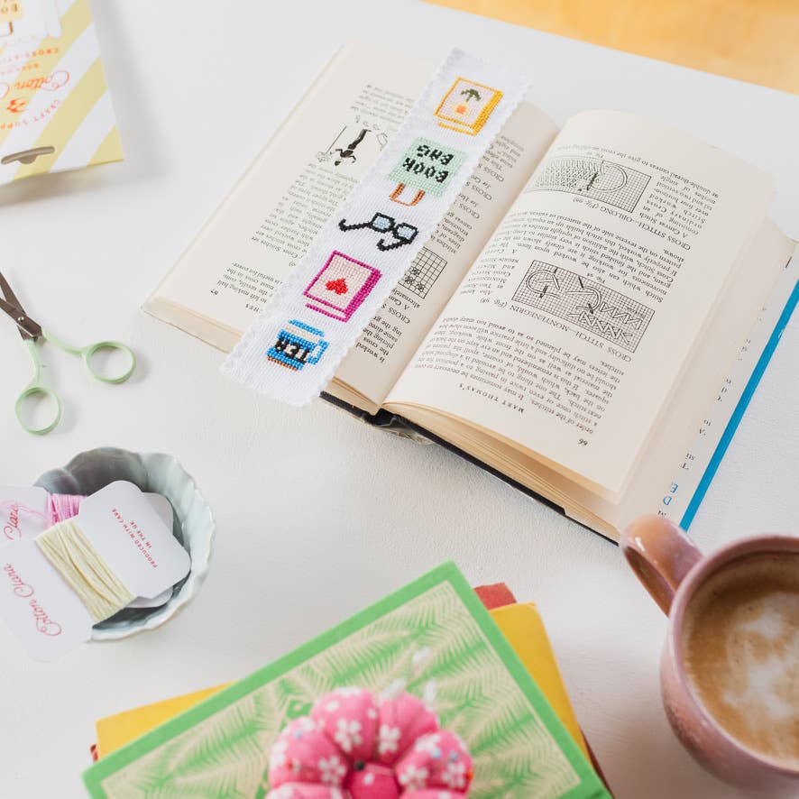 Cross Stitch Bookmark Kit - Bookish - Image 2