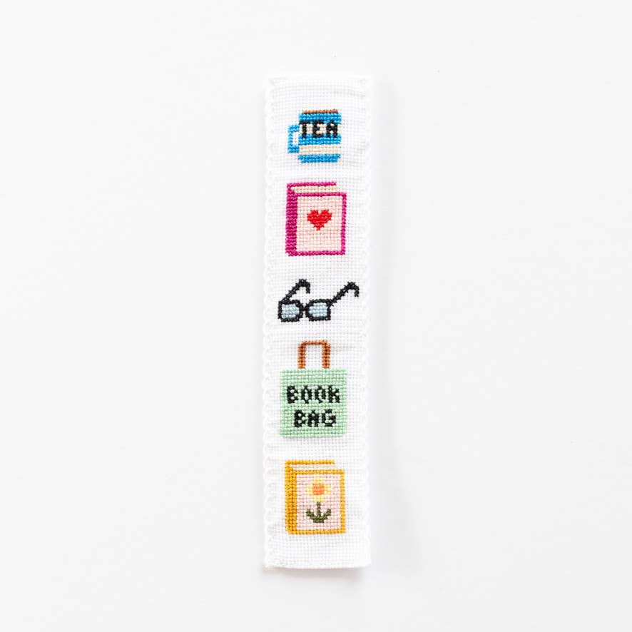 Cross Stitch Bookmark Kit - Bookish - Image 3