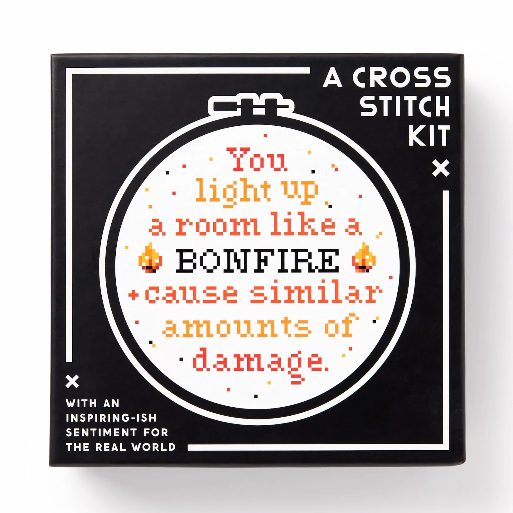 You Light Up A Room Cross Stitch Kit