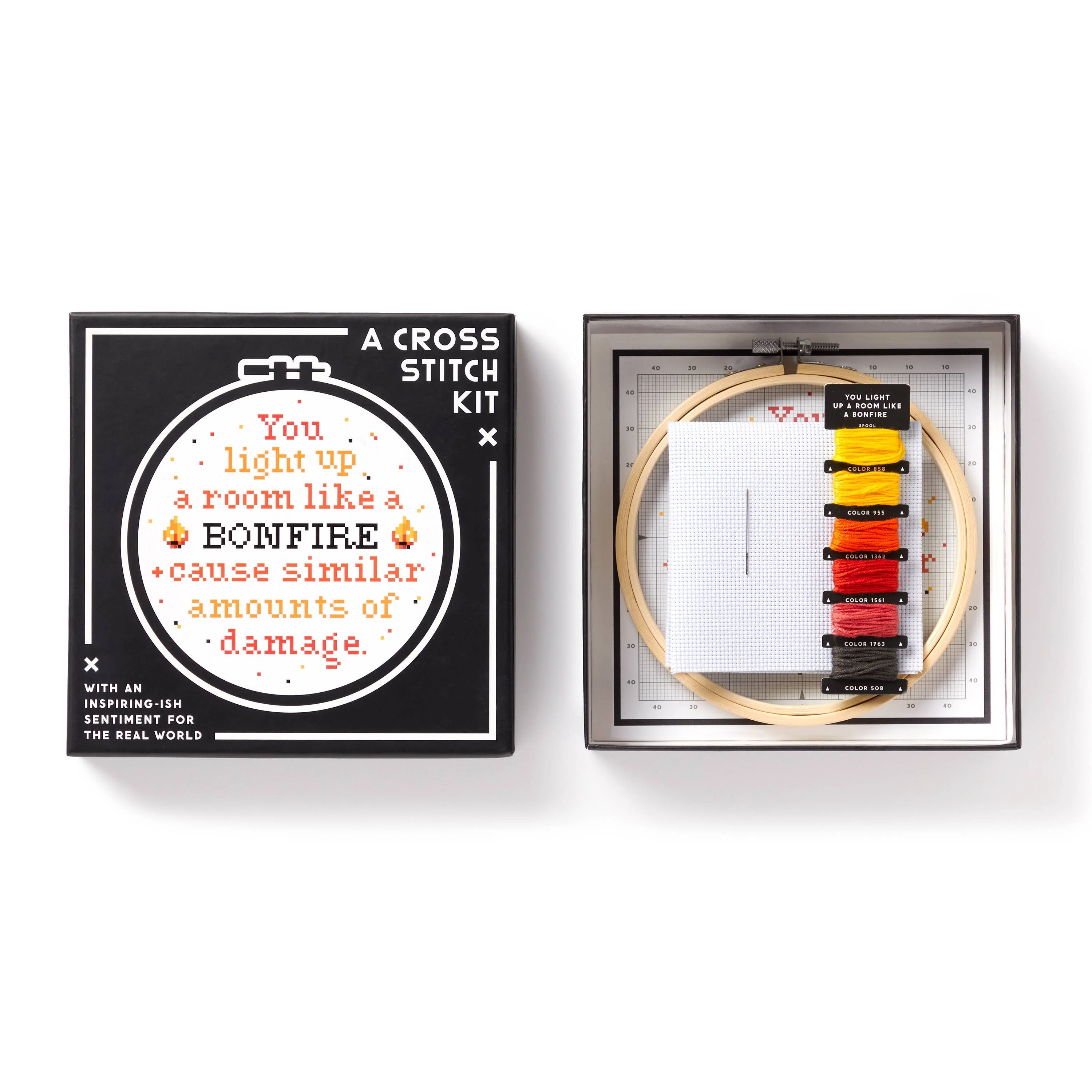 You Light Up A Room Cross Stitch Kit - Image 3