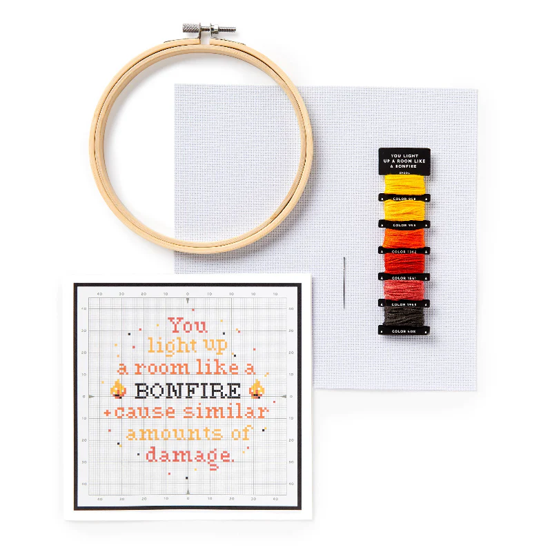 You Light Up A Room Cross Stitch Kit - Image 4