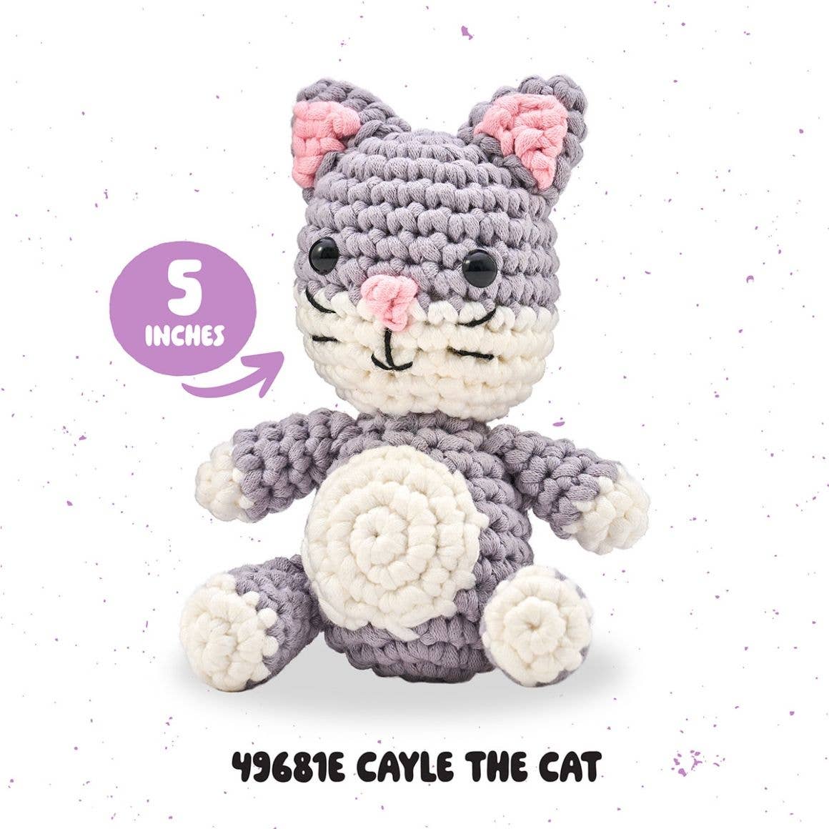 Amigurumi Crochet Kit - Caylee the Cat - Image 3