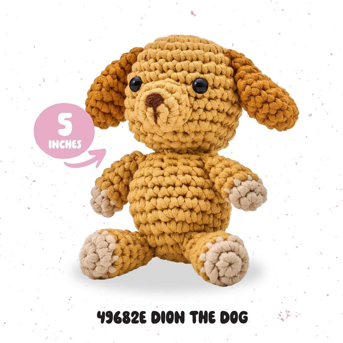Amigurumi Crochet Kit - Dion the Dog - Image 3