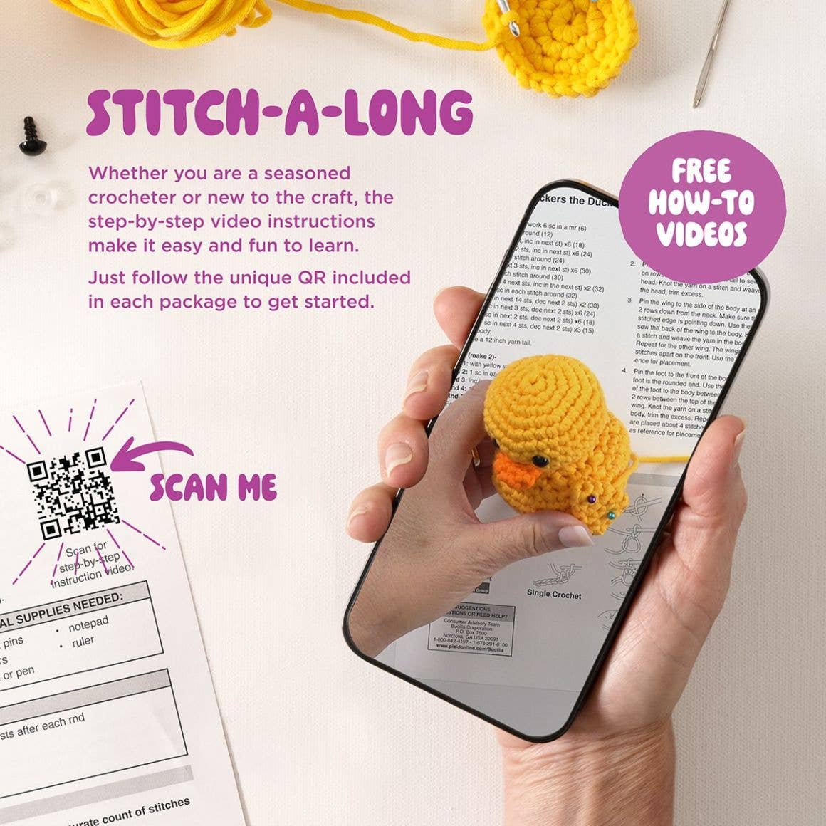 Amigurumi Crochet Kit - Juno the Mushroom - Image 4