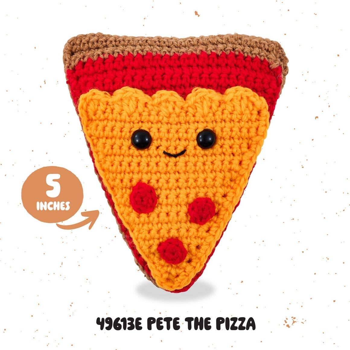 Amigurumi Crochet Kit - Pete the Pizza - Image 3