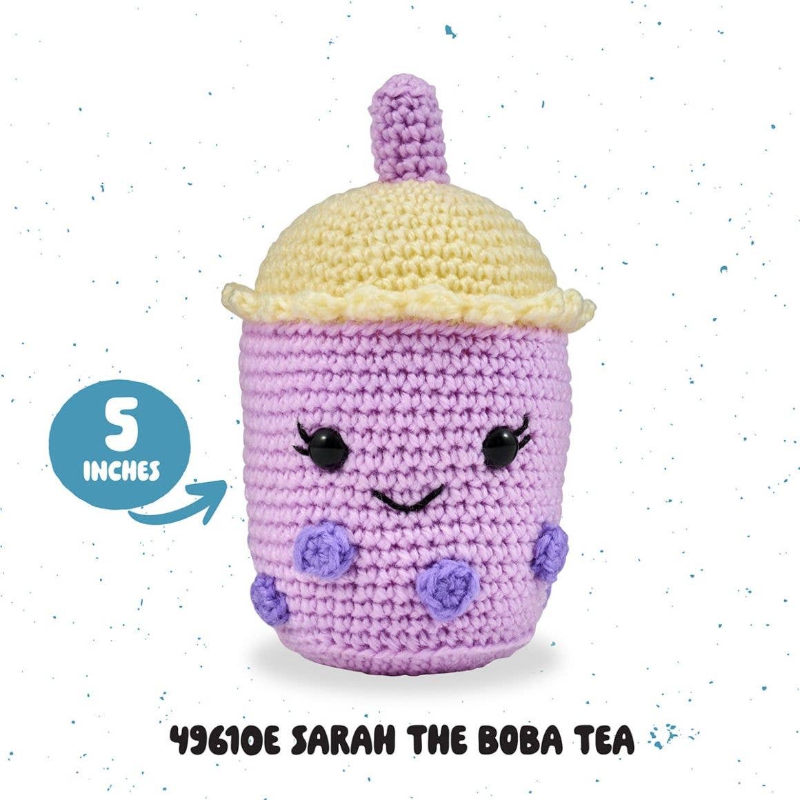 Amigurumi Crochet Kit - Sarah the Boba Tea - Image 3