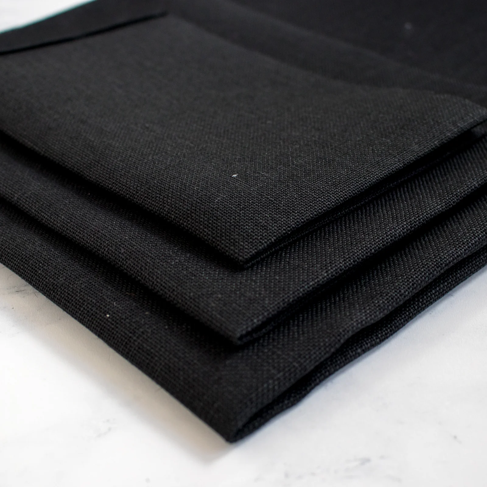 Cashel Black Linen Cross Stitch Fabric - 28 count - Image 2