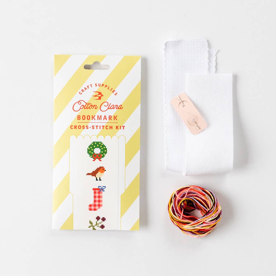 Christmas Counted Cross Stitch Bookmark Kit - Image 5