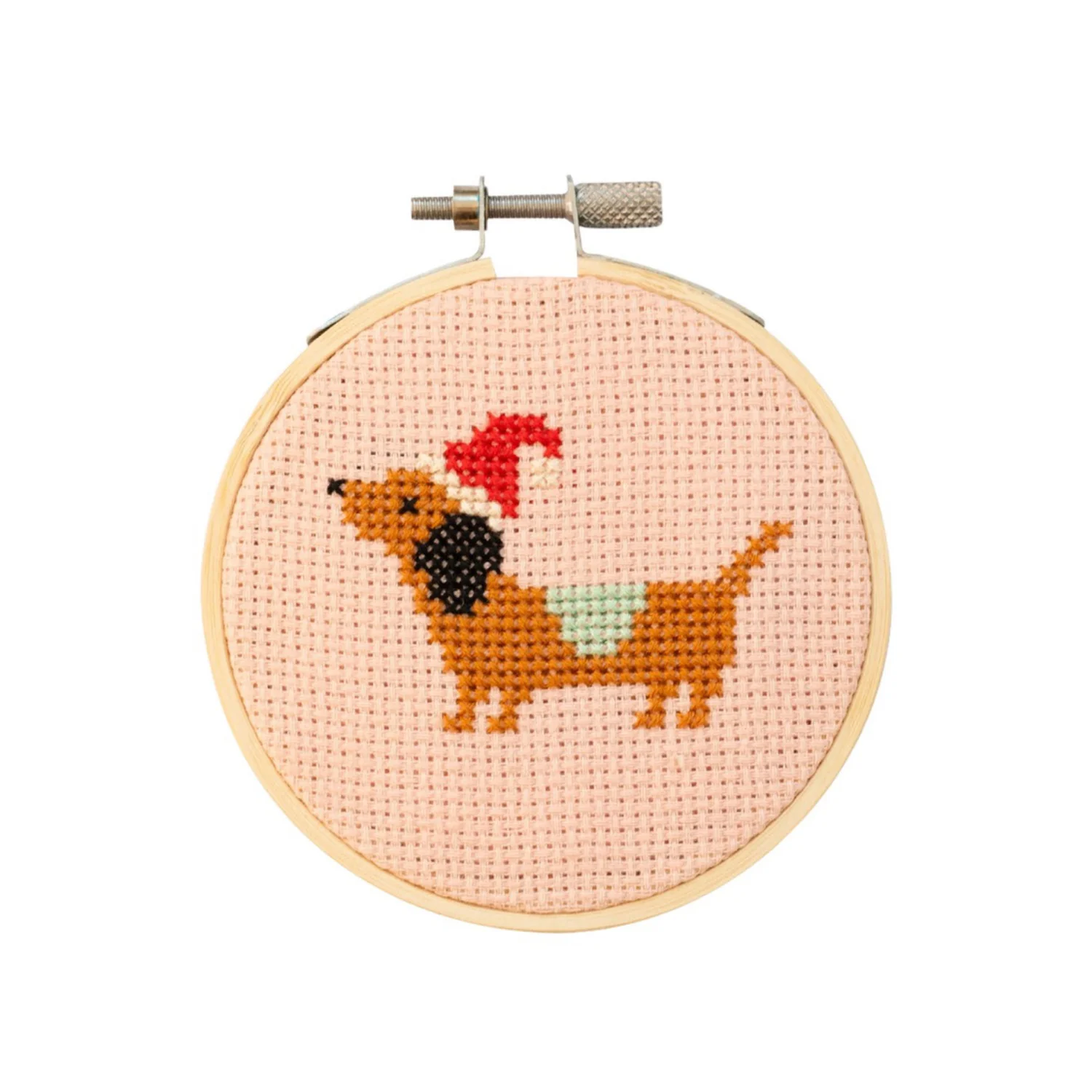 Christmas Dachshund Cross Stitch Kit - Image 4