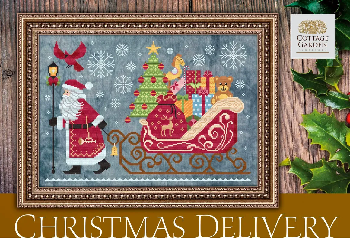 Christmas Delivery Cross Stitch Pattern - Image 2