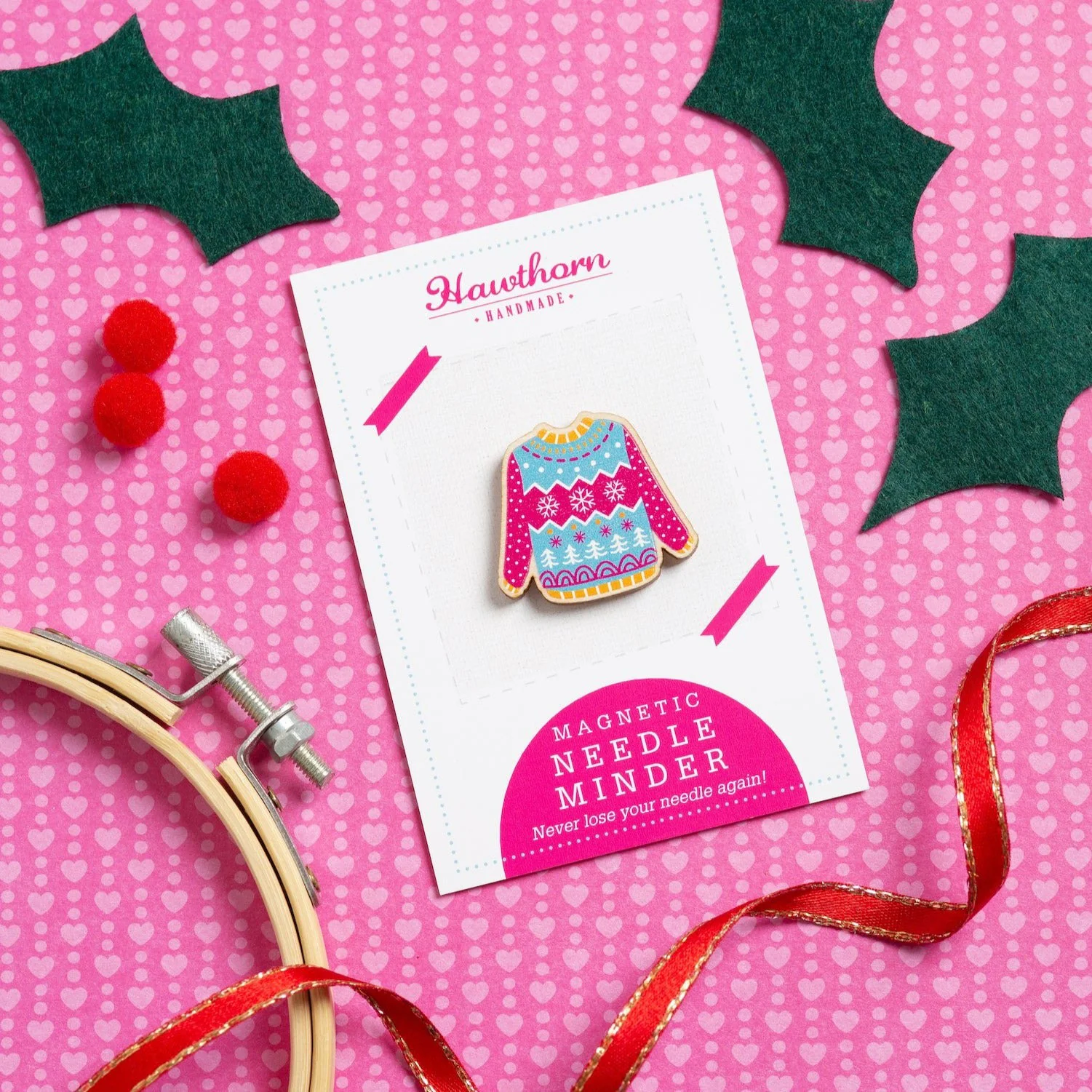Christmas Jumper Needle Minder