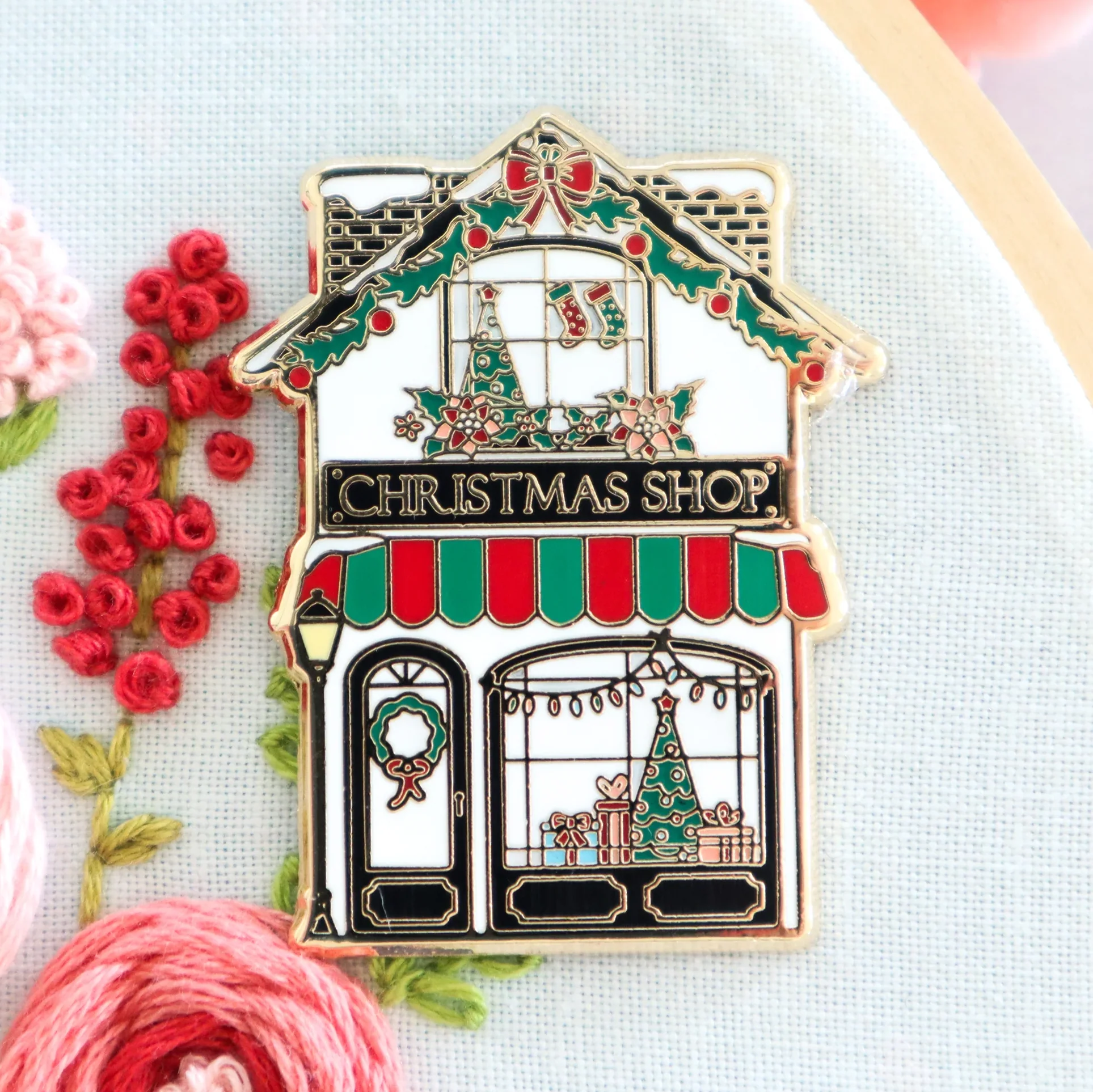 Christmas Shop Needle Minder