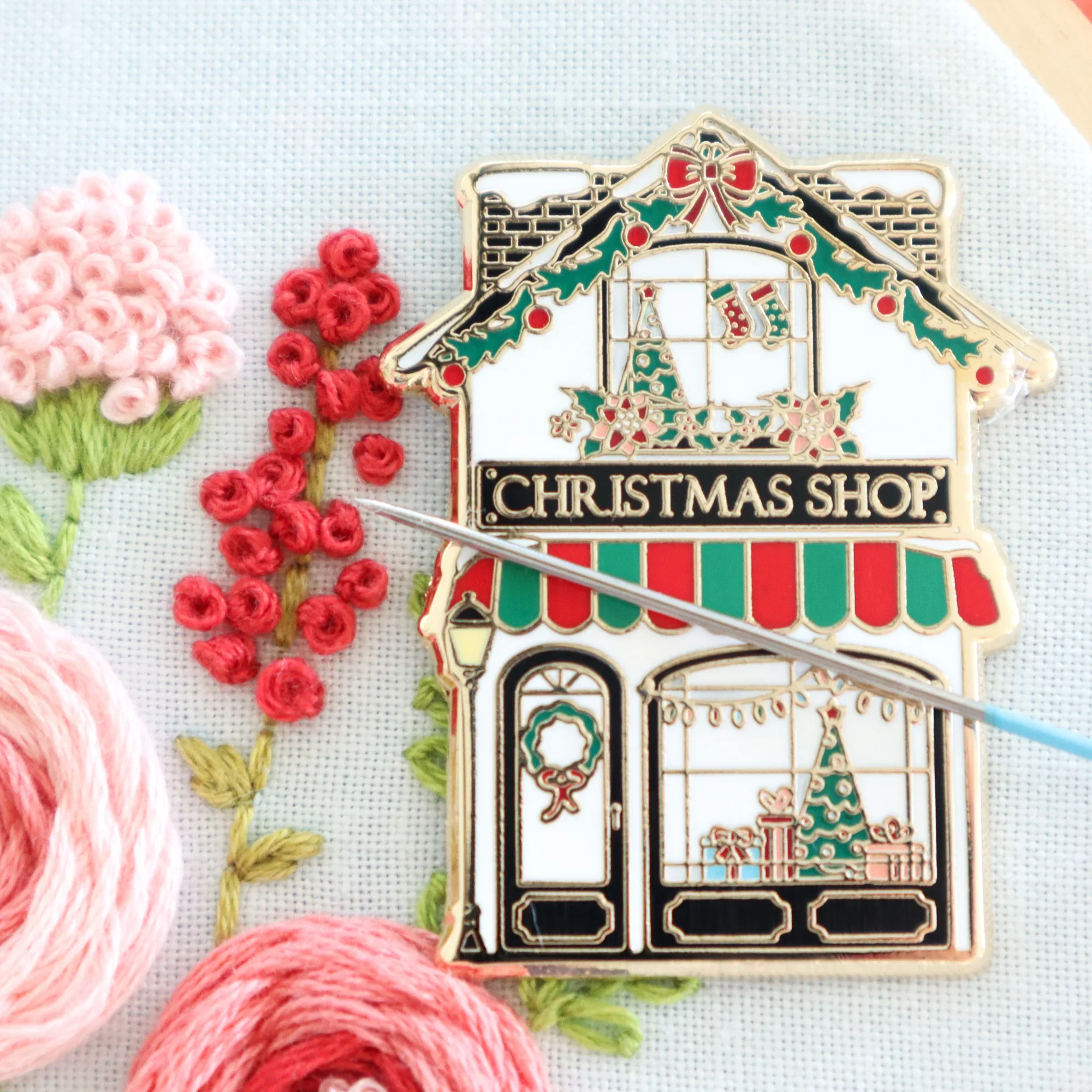 Christmas Shop Needle Minder - Image 2
