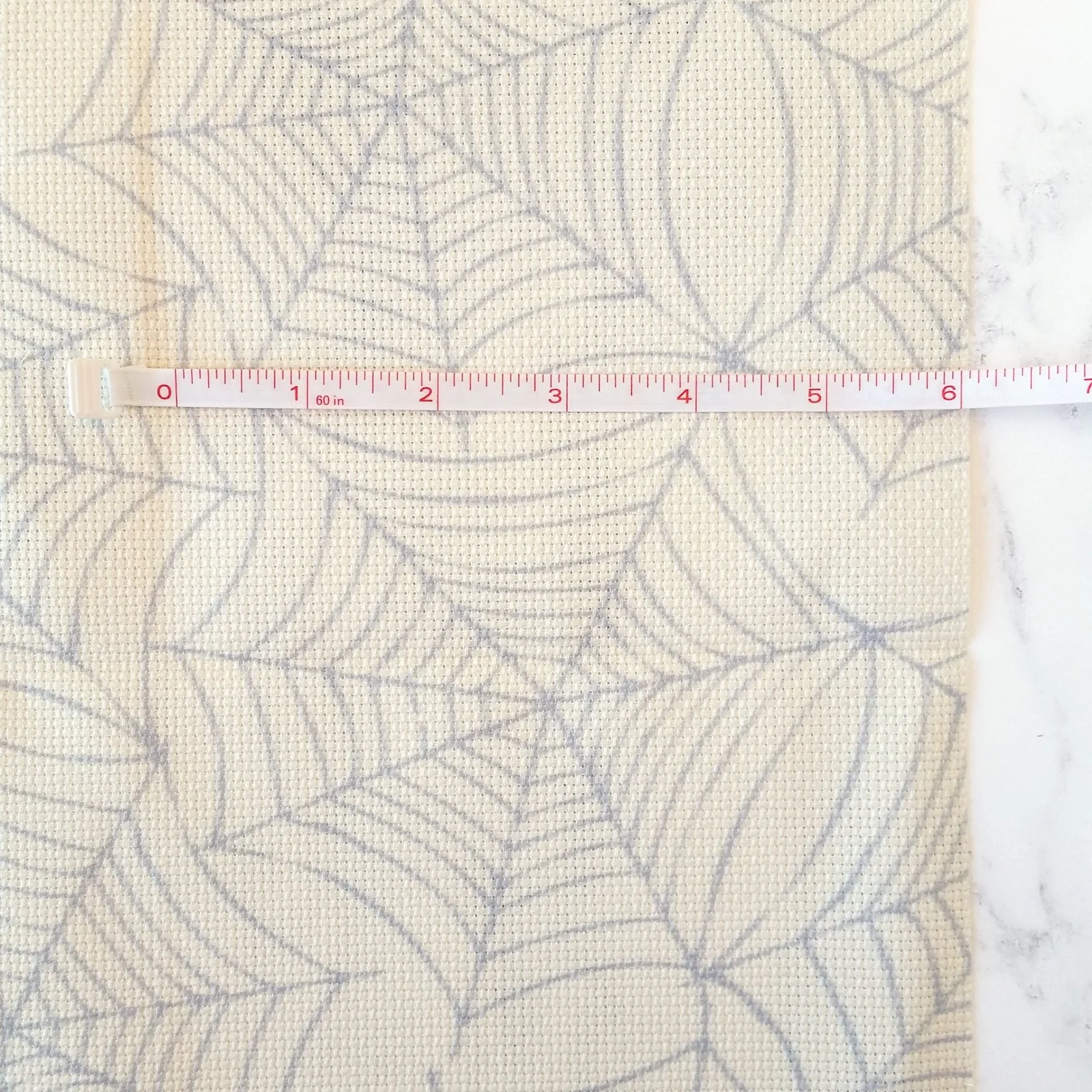 Cobweb Aida Cross Stitch Fabric - Image 4