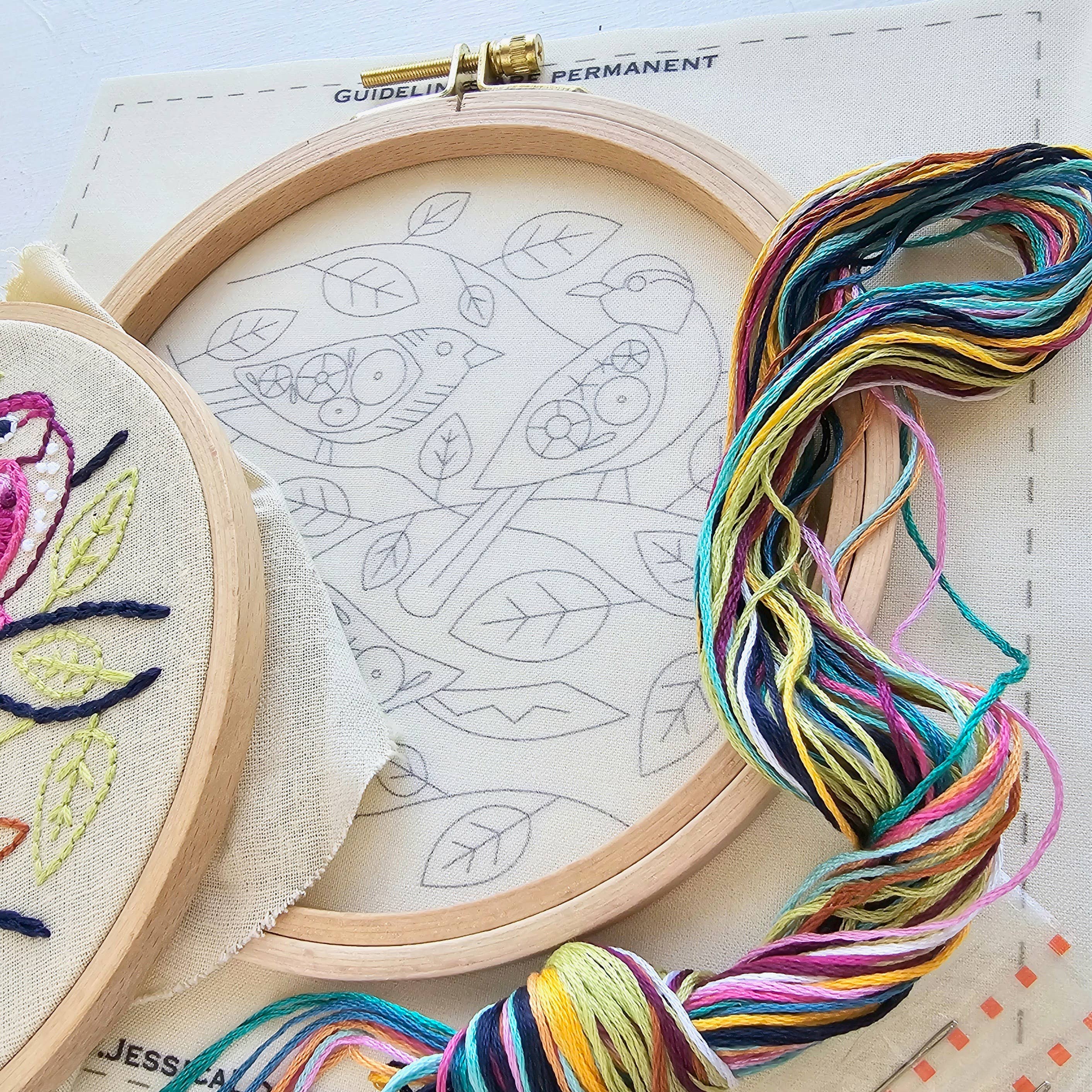 Birds of a Feather Hand Embroidery Kit - Image 4
