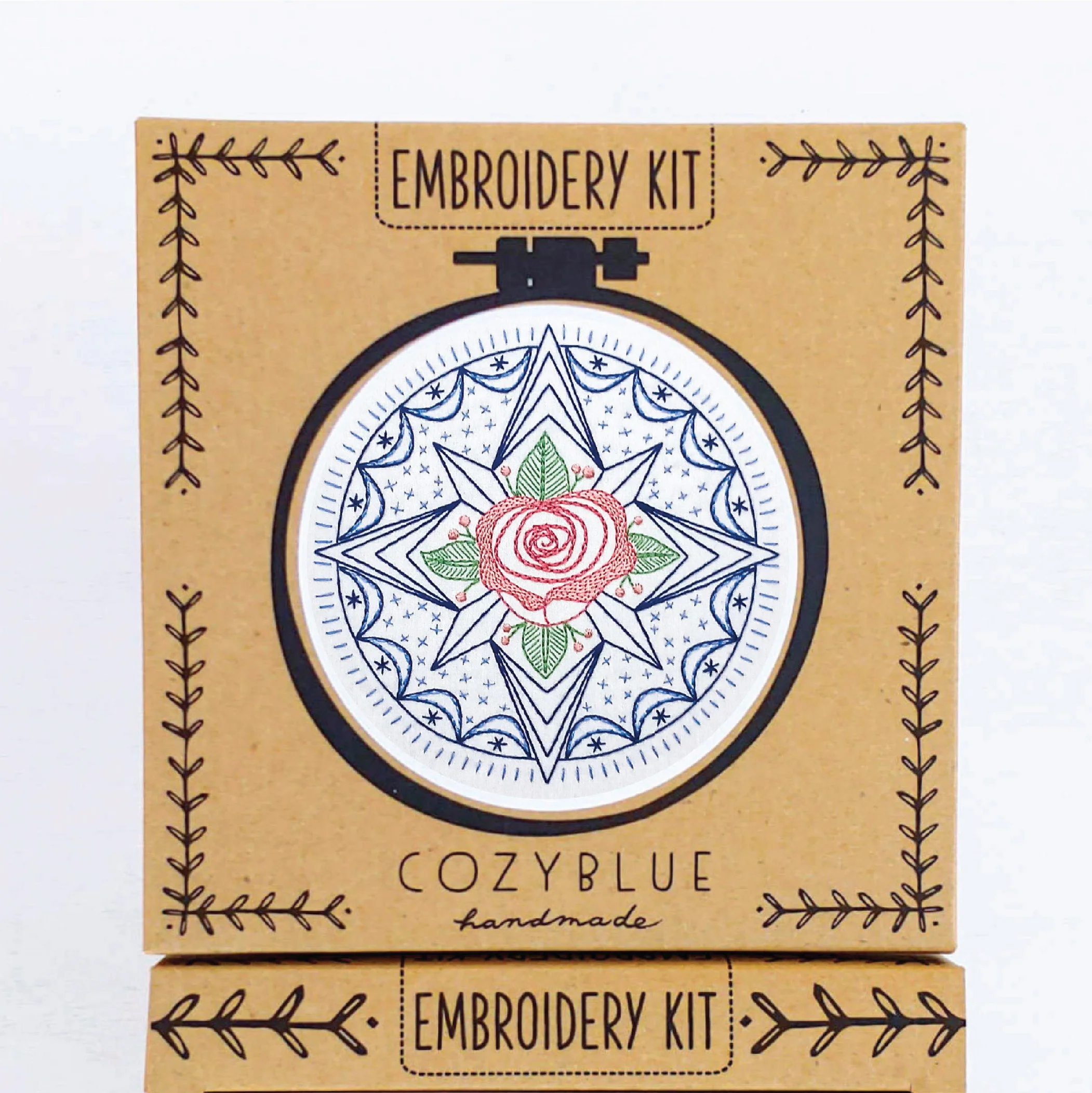 Compass Rose Hand Embroidery Kit