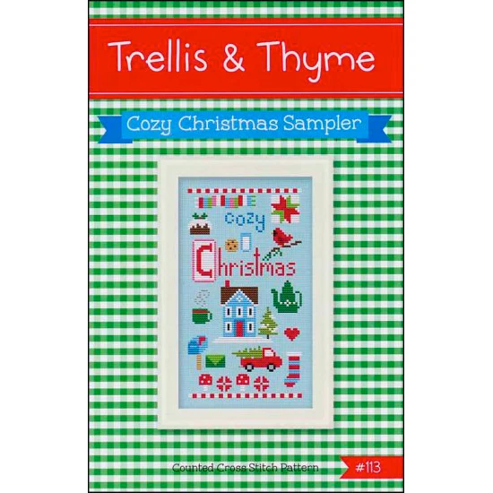 Cozy Christmas Sampler Cross Stitch Pattern