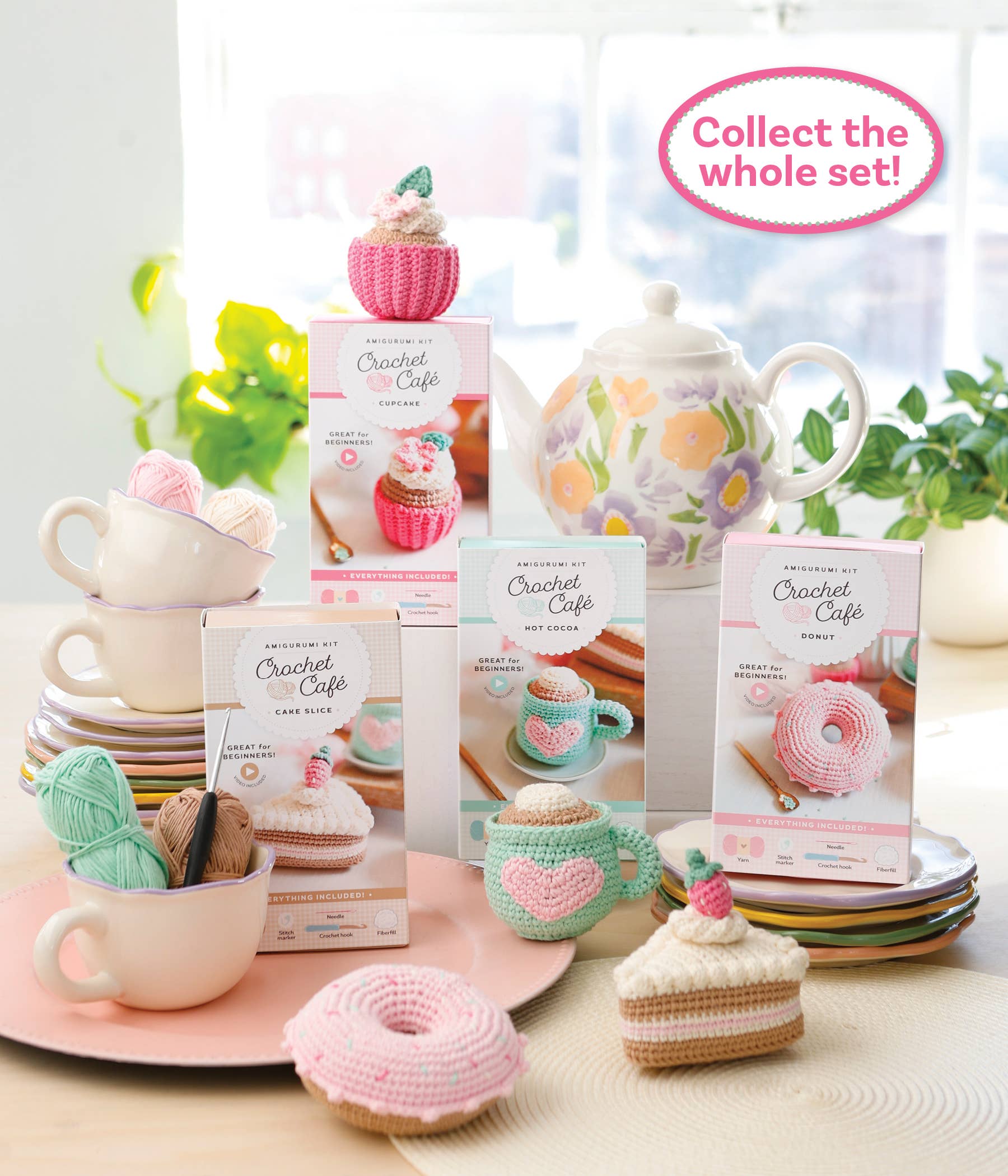 Crochet Café Amigurumi Kit - Cake Slice - Image 4