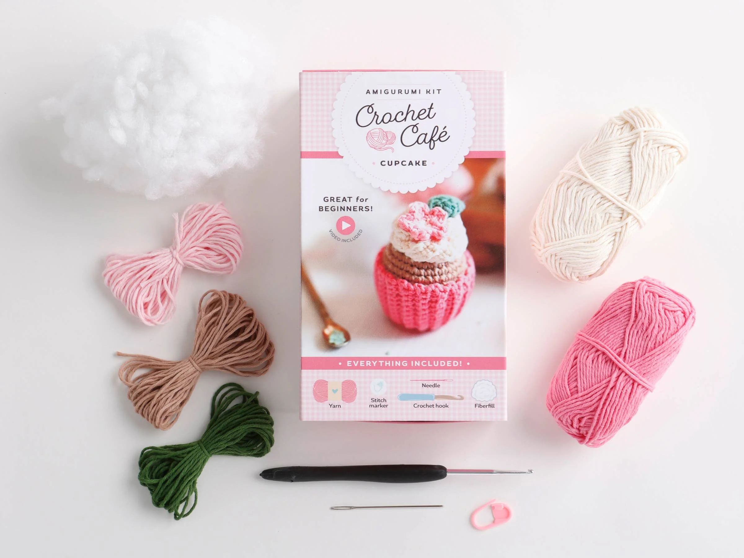 Crochet Café Amigurumi Kit - Cupcake - Image 4