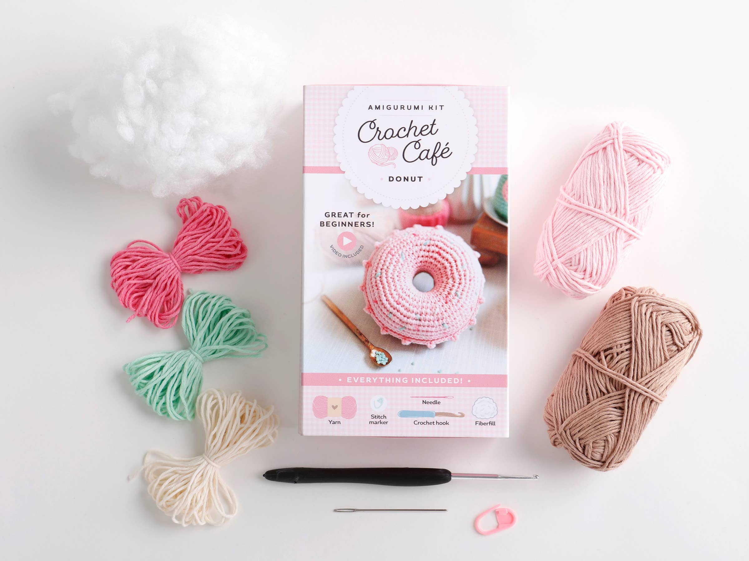Crochet Café Amigurumi Kit - Donut - Image 3