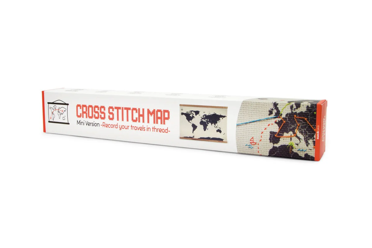 Cross Stitch World Map Kit - Image 6