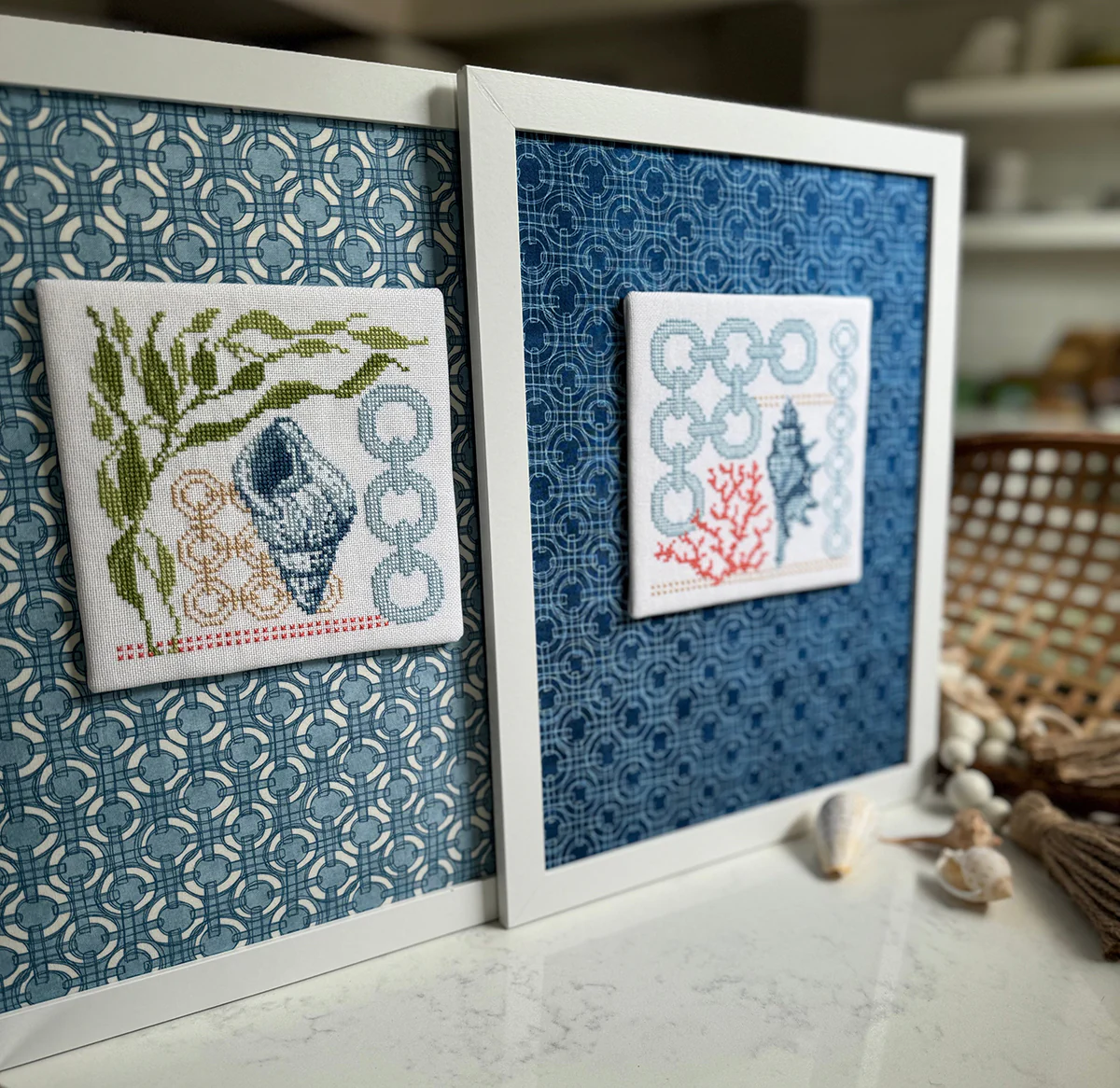 Cross Stitch Pattern - Modern Beach House 1 - Image 2