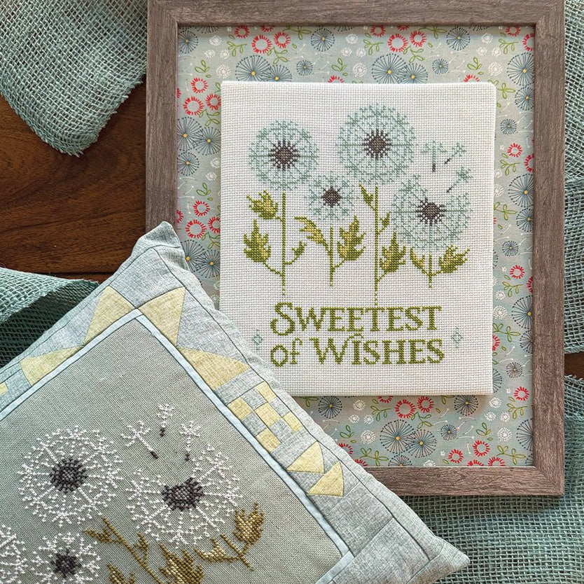 Dandelion Wishes Cross Stitch Pattern