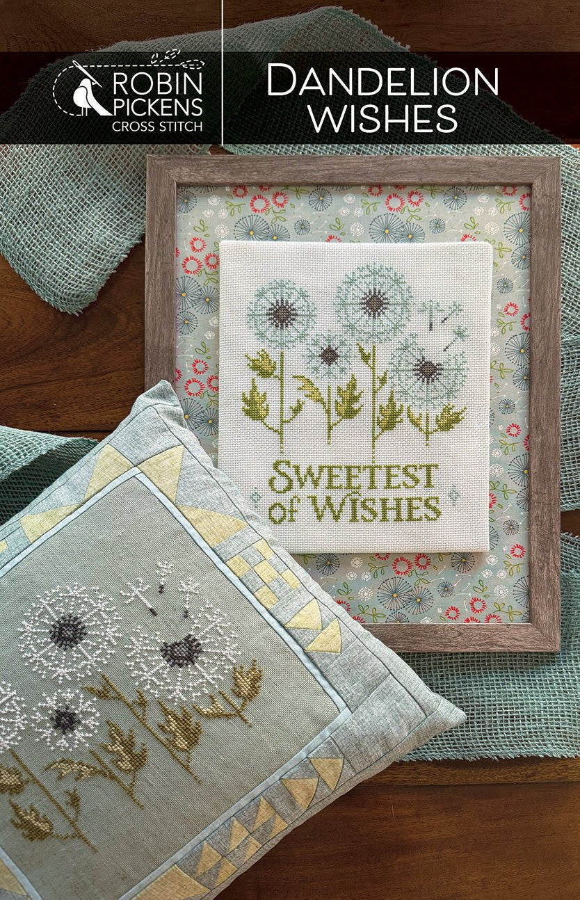 Dandelion Wishes Cross Stitch Pattern - Image 2