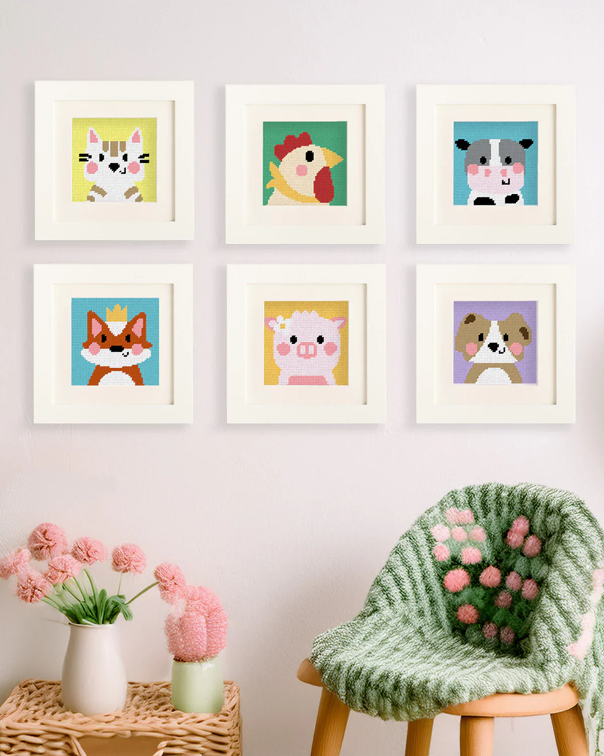 Needlepoint Kit for Kids - David, the Dog - Image 6