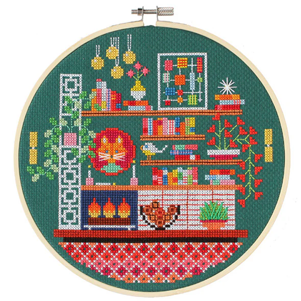 Davy's Den Cross Stitch Kit (Murder Mystery Series) - Image 2