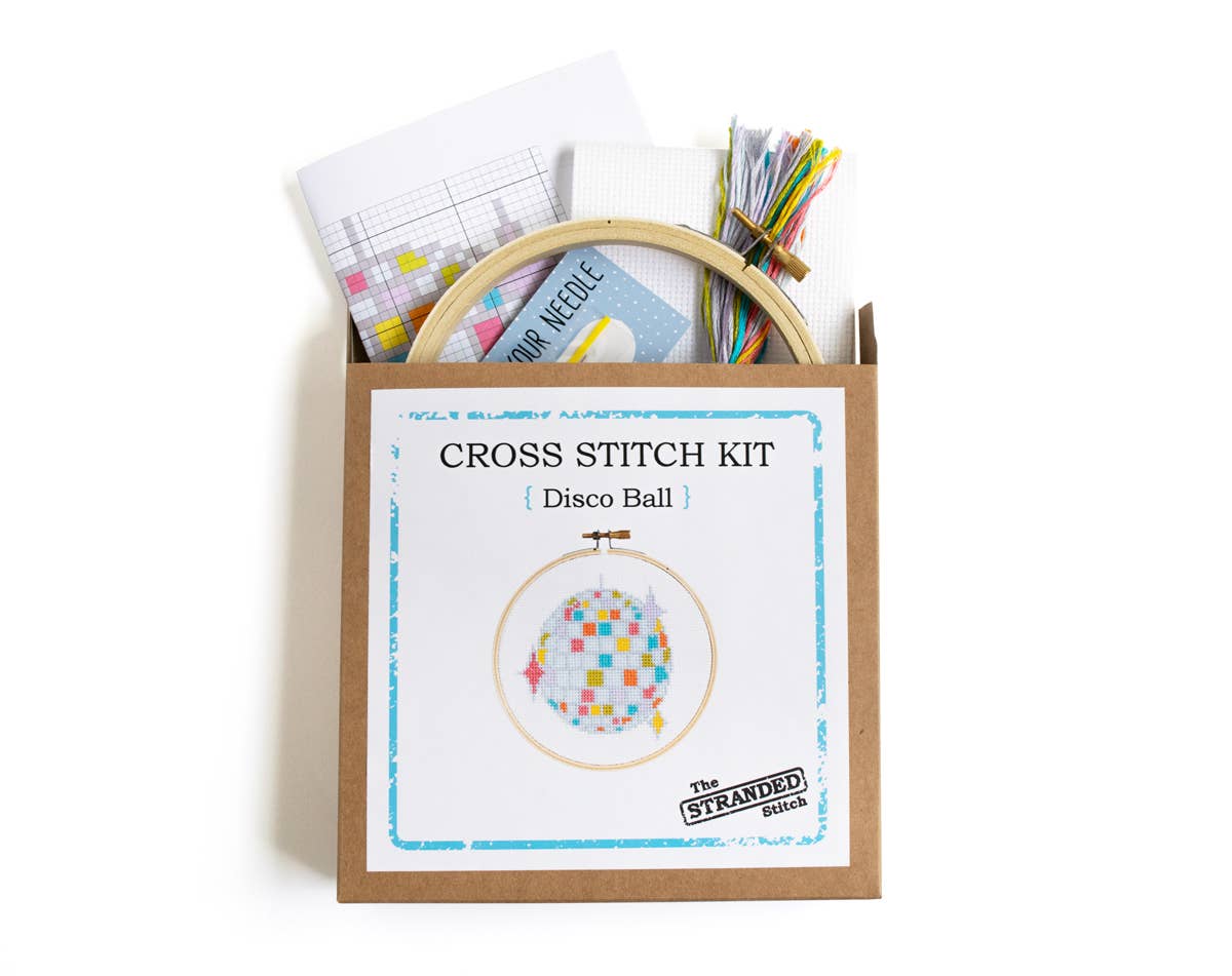 Disco Ball Cross Stitch Kit - Image 3