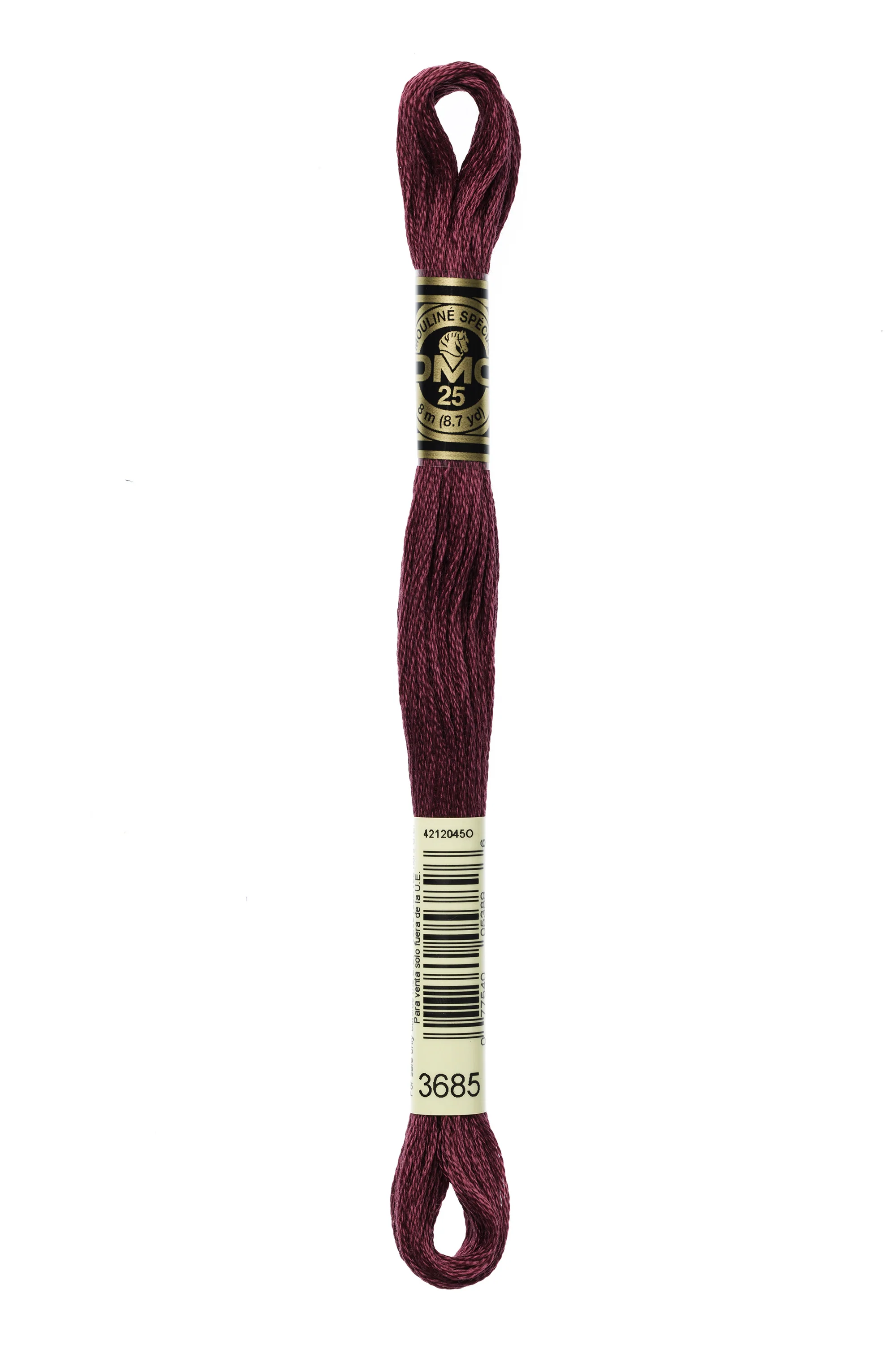 DMC 3685 Cotton Embroidery Floss - Image 2